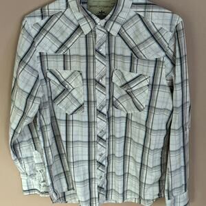 Supply Company Long Sleeve Western Shirt Medium